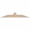 Ekena Millwork Portland Smooth Timber Gable Bracket, Douglas Fir, 60"W x 10"H x 3 1/2"D x 5 1/2"F, 4/12 Pitch GBW060X10X0406POR00SDF - alternate 1